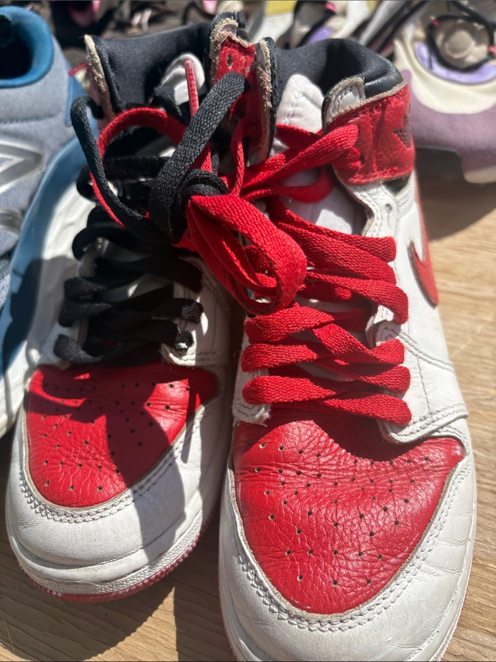 Jordan’s Nike High tops